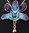 Orchidee Blau